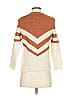 LA MAILLE SEZANE Paris Chevron-herringbone Tan Pullover Sweater Size S - photo 2