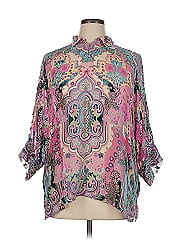 Johnny Was 3/4 Sleeve Blouse