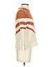 LA MAILLE SEZANE Paris Chevron-herringbone Tan Pullover Sweater Size S - photo 3