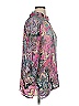 Johnny Was Paisley Pink 3/4 Sleeve Blouse Size XL - photo 3