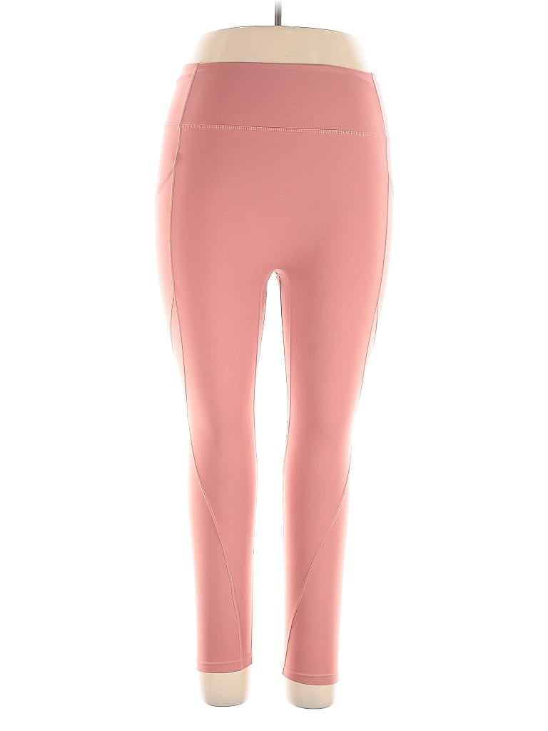Pre-owned Le Ore Active Pants In Pink