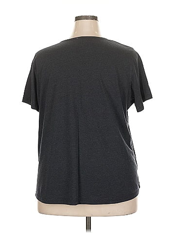 LOGO by Lori Goldstein Short Sleeve T-Shirt (view 2)
