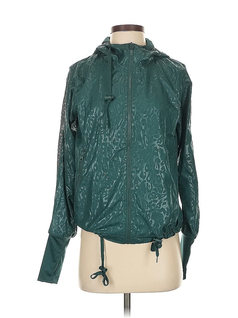 Click to view more detailed imagery on our partner's website Pre-owned Zyia Active Windbreaker Jacket In Green