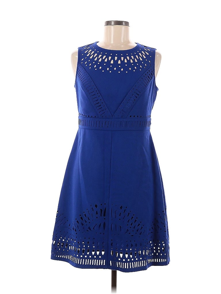 Click to view more detailed imagery on our partner's website Pre-owned Eliza J Cocktail Dress In Blue