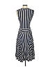 Max Studio Stripes Blue Casual Dress Size S - photo 2