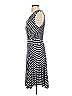 Max Studio Stripes Blue Casual Dress Size S - photo 5