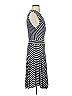 Max Studio Stripes Blue Casual Dress Size S - photo 4