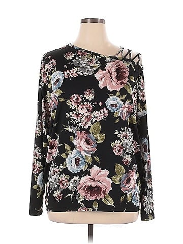 White Birch Long Sleeve Blouse (view 1)