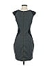 Express Solid Gray Cocktail Dress Size 4 - photo 2