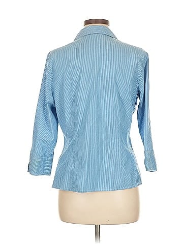 Riders by Lee 3/4 Sleeve Button-Down Shirt (view 2)