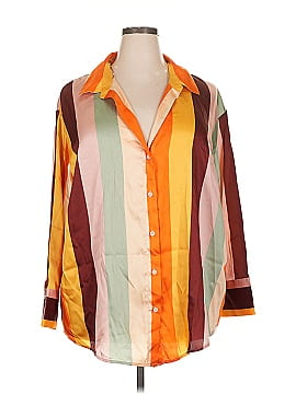 Fe Noel X Target 3/4 Sleeve Button Down Shirt