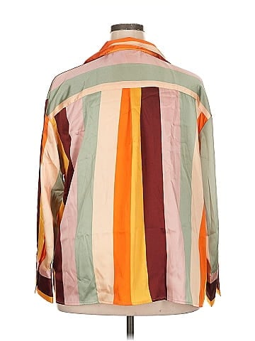 Fe Noel x Target 3/4 Sleeve Button-Down Shirt (view 2)