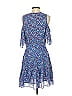 Tanya Taylor 100% Silk Floral Blue Casual Dress Size 4 - photo 2