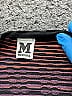 M Missoni 100% Polyester Chevron-herringbone Burgundy Black Cocktail Dress Size EU (IT) 38 / US 2 - photo 7