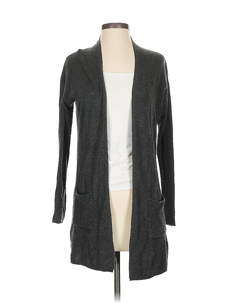 Tahari Cardigan Sweater In Gray