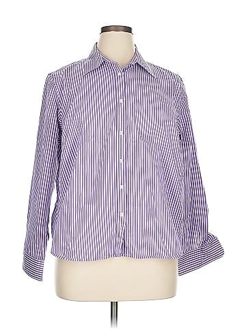 Lauren by Ralph Lauren Long Sleeve Button-Down Shirt (view 1)