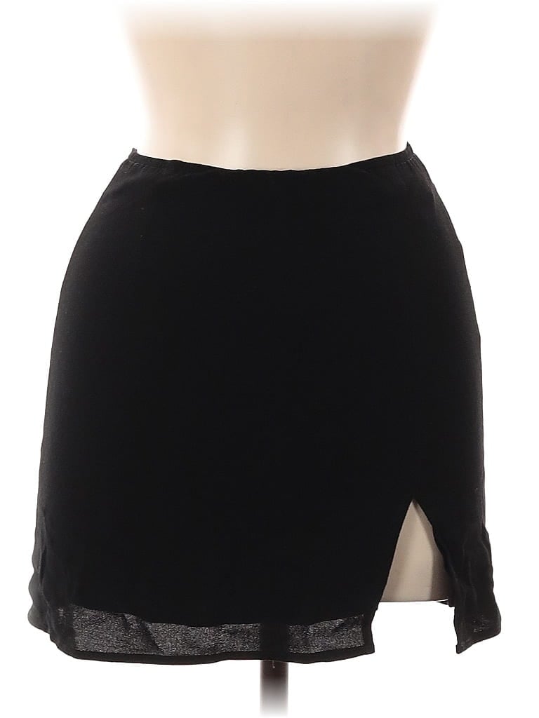 Pre-owned Sun-deh Casual Skirt In Black