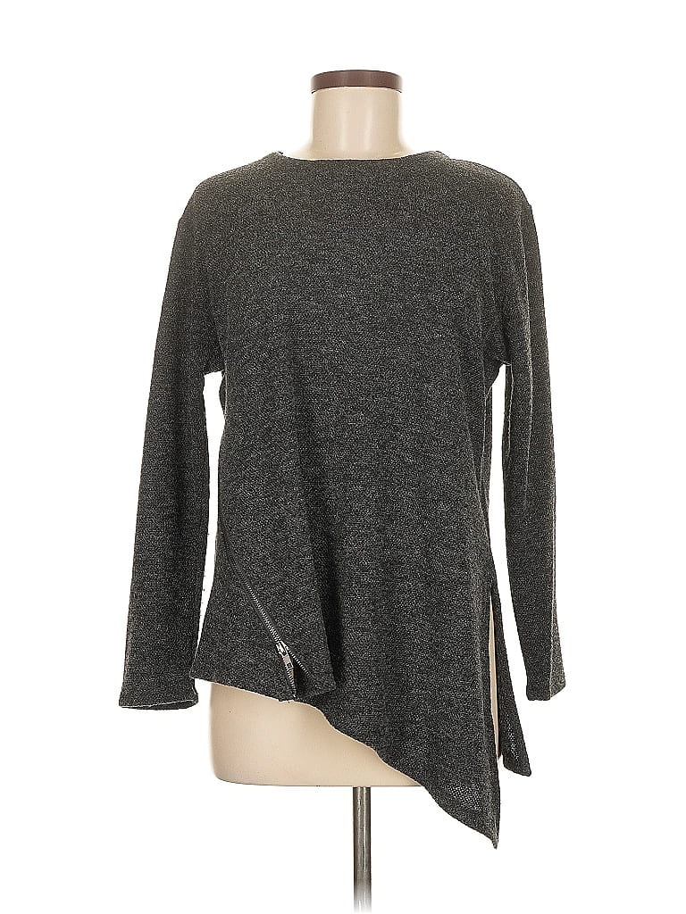 Pre-owned Rachel Rachel Roy Pullover Sweater In Gray
