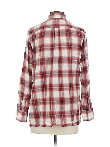 Maje Long Sleeve Button-Down Shirt (view 2)