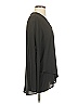 Karen Kane 100% Polyester Black Gray Long Sleeve Blouse Size S - photo 4