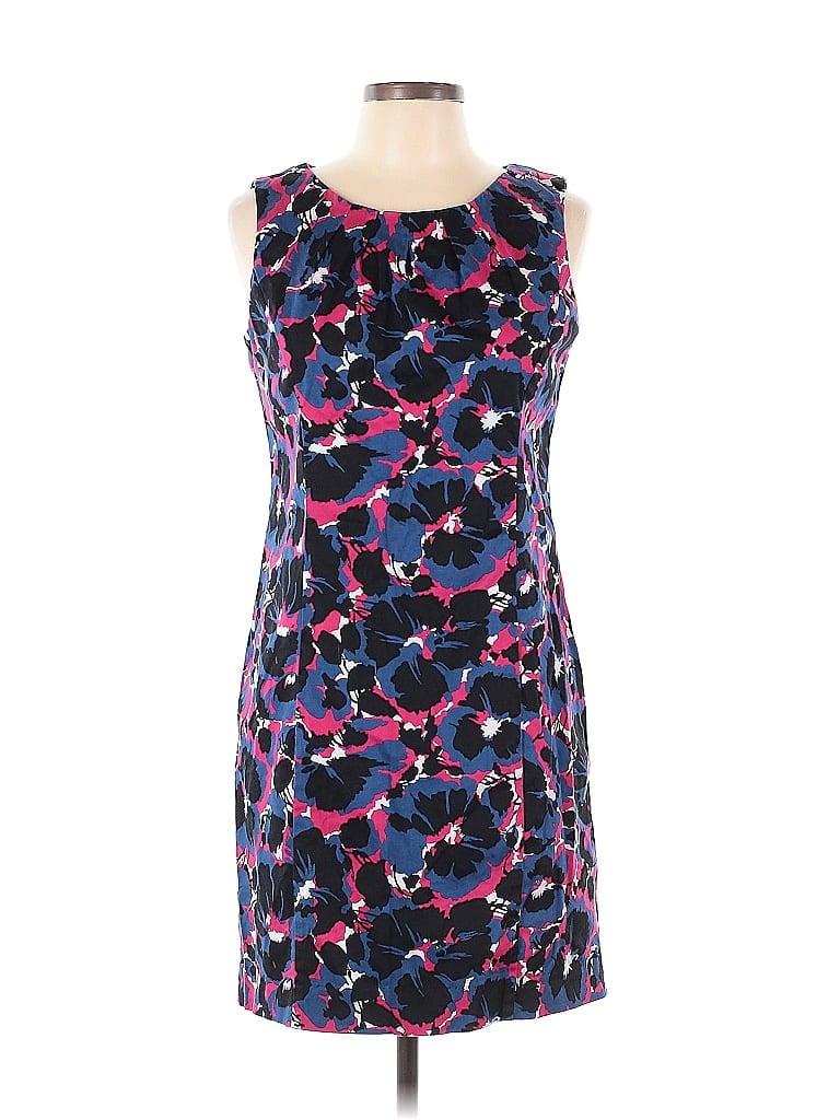 Pre-owned Talbots Outlet Cocktail Dress In Blue