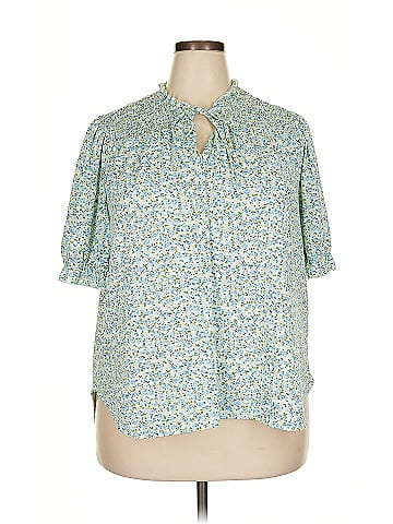 MELLODAY Short Sleeve Blouse (view 1)