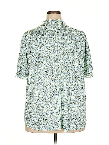 MELLODAY Short Sleeve Blouse (view 2)