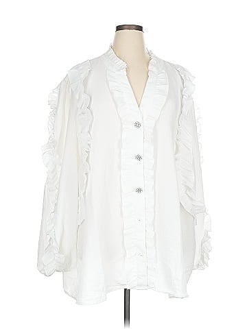 Ashley Stewart 3/4 Sleeve Blouse (view 1)