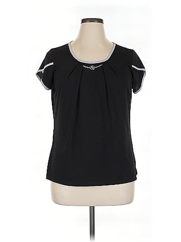 Adrienne Vittadini Short Sleeve Top (view 1)
