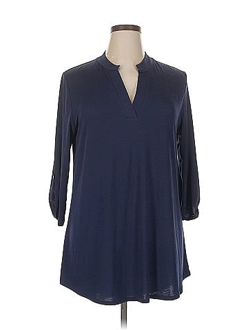 Honeyme 3/4 Sleeve Blouse (view 1)
