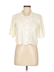 L Space Short Sleeve Blouse