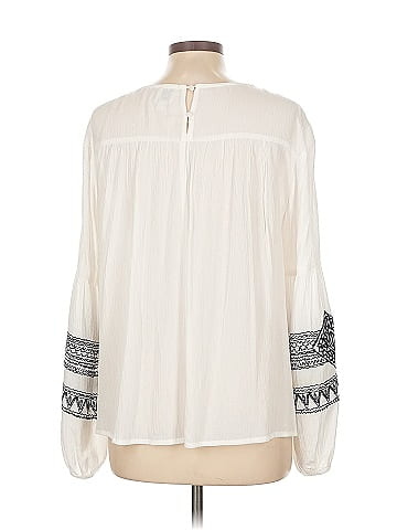 Blue Rain Long Sleeve Blouse (view 2)