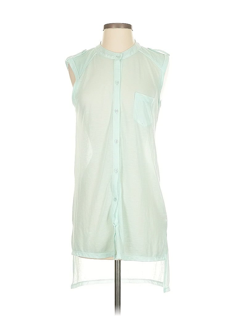 Pre-owned Atmosphere Sleeveless Blouse In Blue