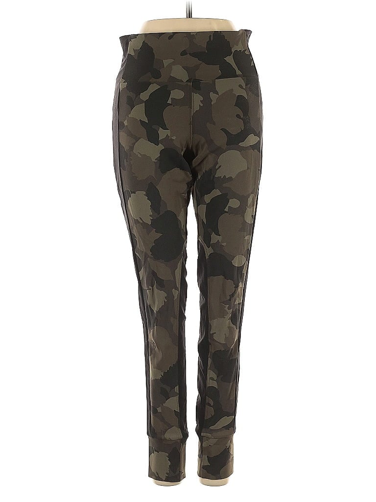 Pre-owned Athleta Active Pants In Green