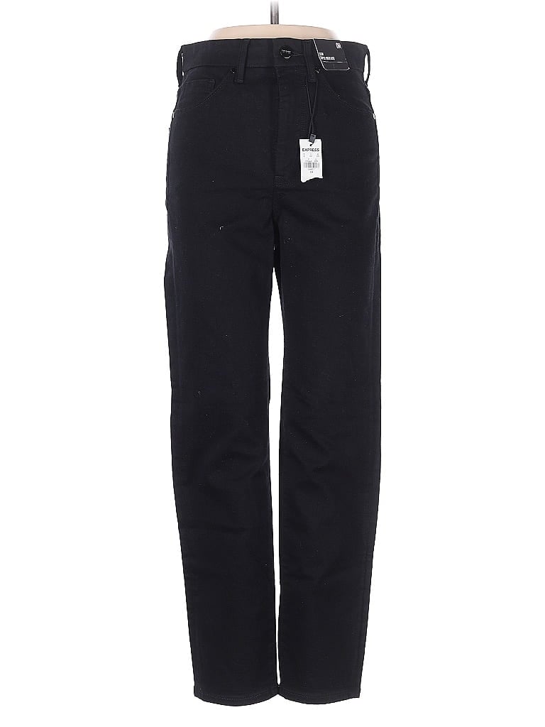 Pre-owned Express Jeans In Black