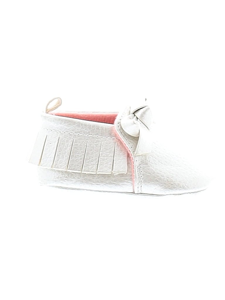 Pre-owned Carter's Babies' Booties In Silver