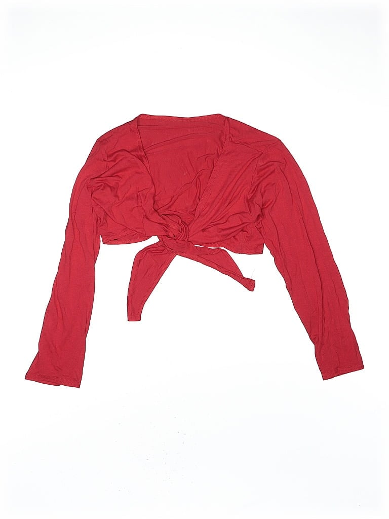 Pre-owned Unbranded Kids' Cardigan Sweater In Red