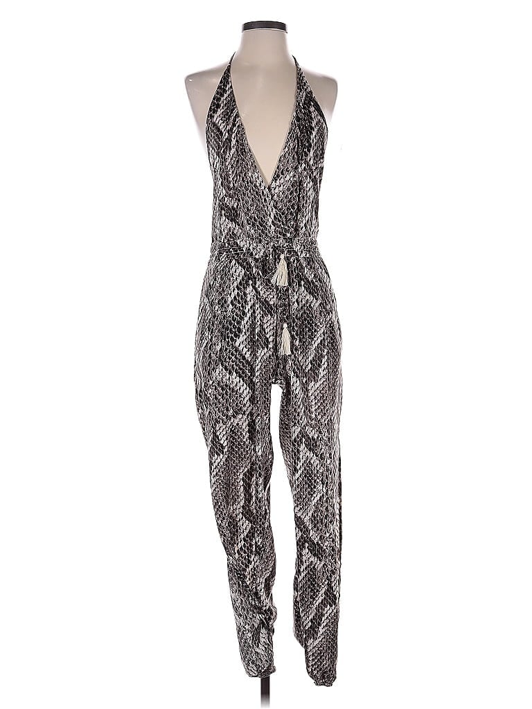 Pre-owned Fab'rik Jumpsuit In Gray
