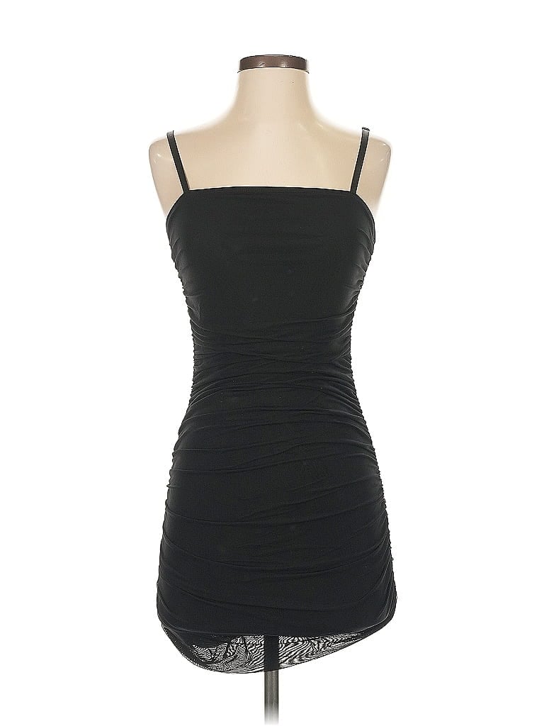 Pre-owned Unbranded Cocktail Dress In Black