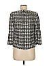 St. John Gray 3/4 Sleeve Blouse Size 6 - photo 2