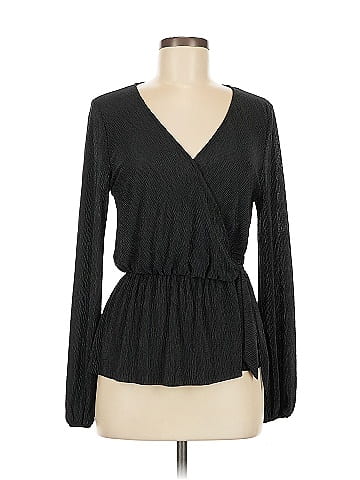 All in Favor Long Sleeve Blouse (view 1)