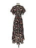 Max Studio Floral Black Casual Dress Size XS - photo 2