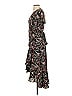 Max Studio Floral Black Casual Dress Size XS - photo 5
