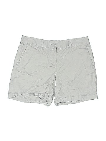 Ann Taylor LOFT Outlet Khaki Shorts (view 1)