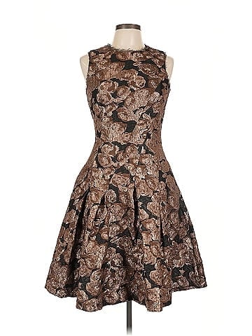 Pink Tartan Cocktail Dress (view 1)