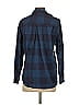 Grayson 100% Cotton Plaid Blue Long Sleeve Button-Down Shirt Size XS (1) - photo 2