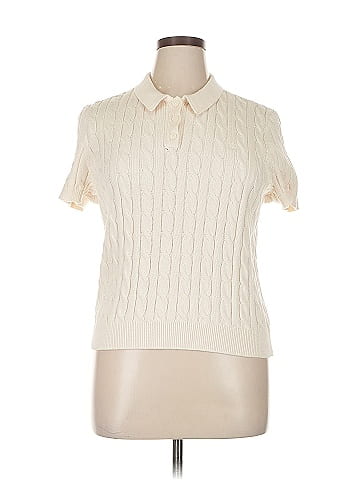 Lauren by Ralph Lauren Short Sleeve Blouse (view 1)