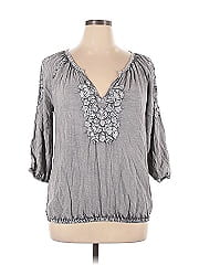 Solitaire 3/4 Sleeve Blouse