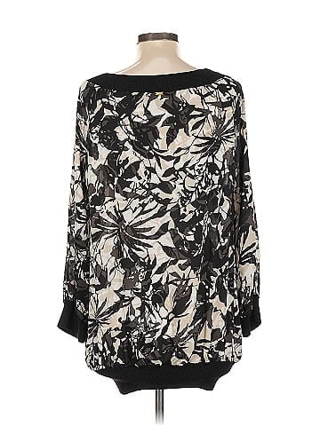 St. John Long Sleeve Silk Top (view 2)
