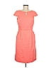 Tahari by ASL 100% Polyester Chevron-herringbone Pink Casual Dress Size 6 - photo 1